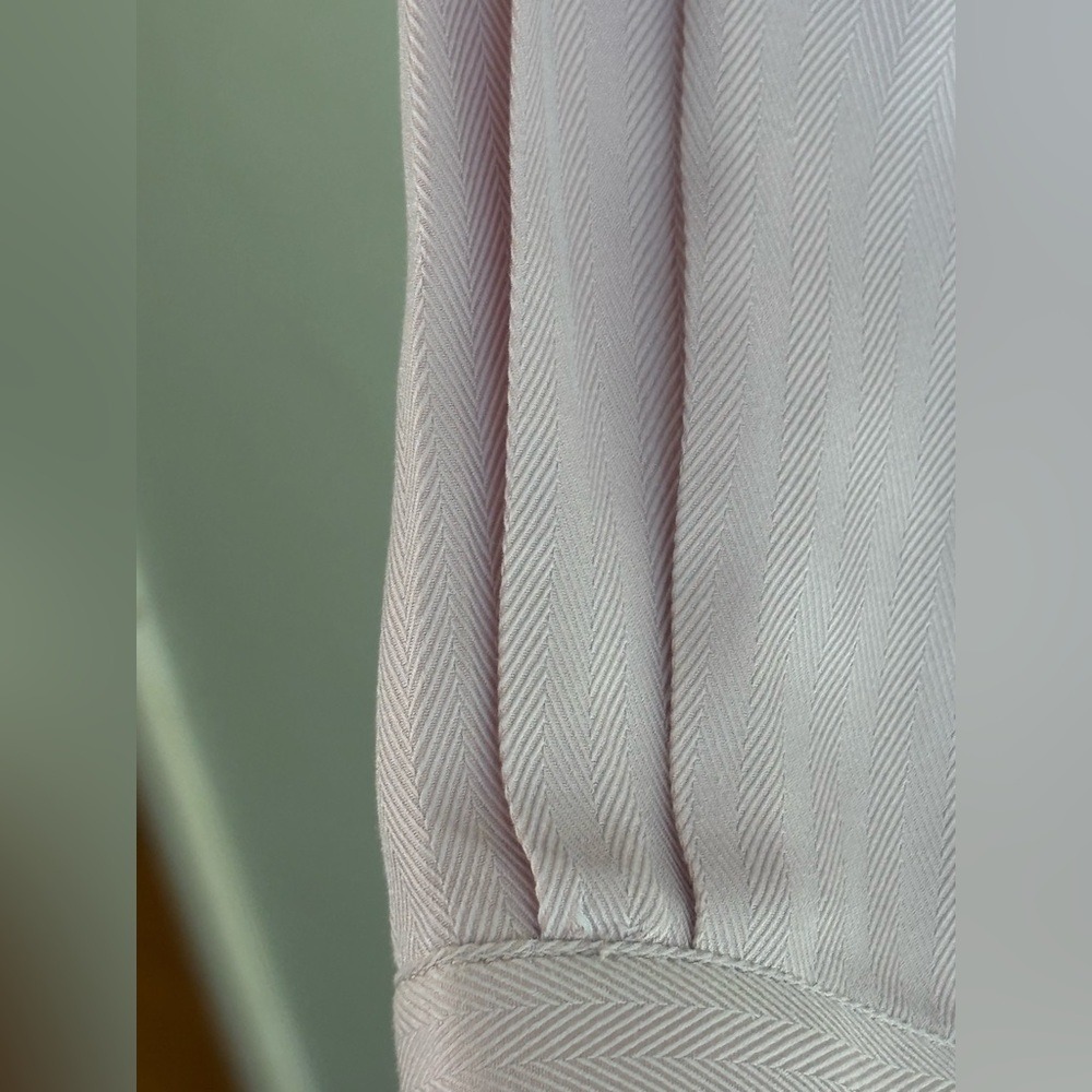 Tom Ford Dress Shirt Light Purple Mens 15.5 39 Herringbone Cotton Switzerland - Picture 6 of 9